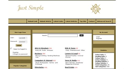 template by free phpld templates|PHP Link Directory Template Archive .